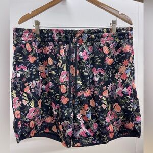 Abercrombie & Fitch for the Trevor Project Multicolor Floral Athletic Shorts